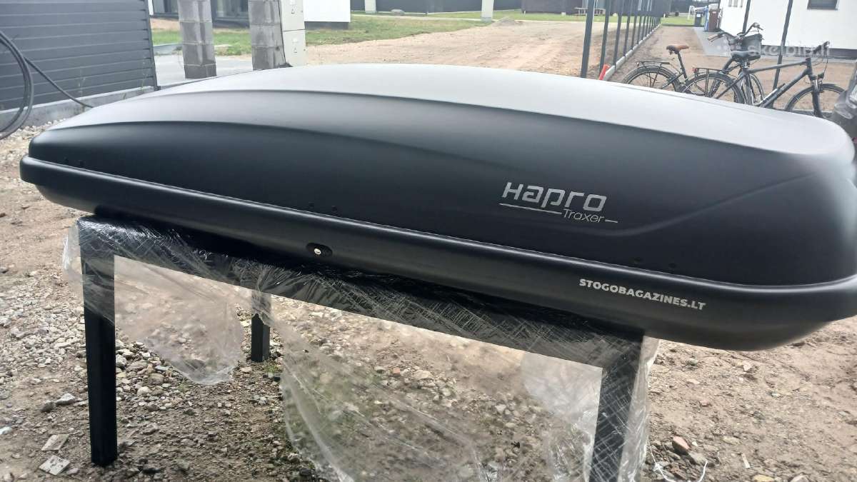 Hapro Traxer 8.6 stogo bagažinės - nuotraukos Nr. 11