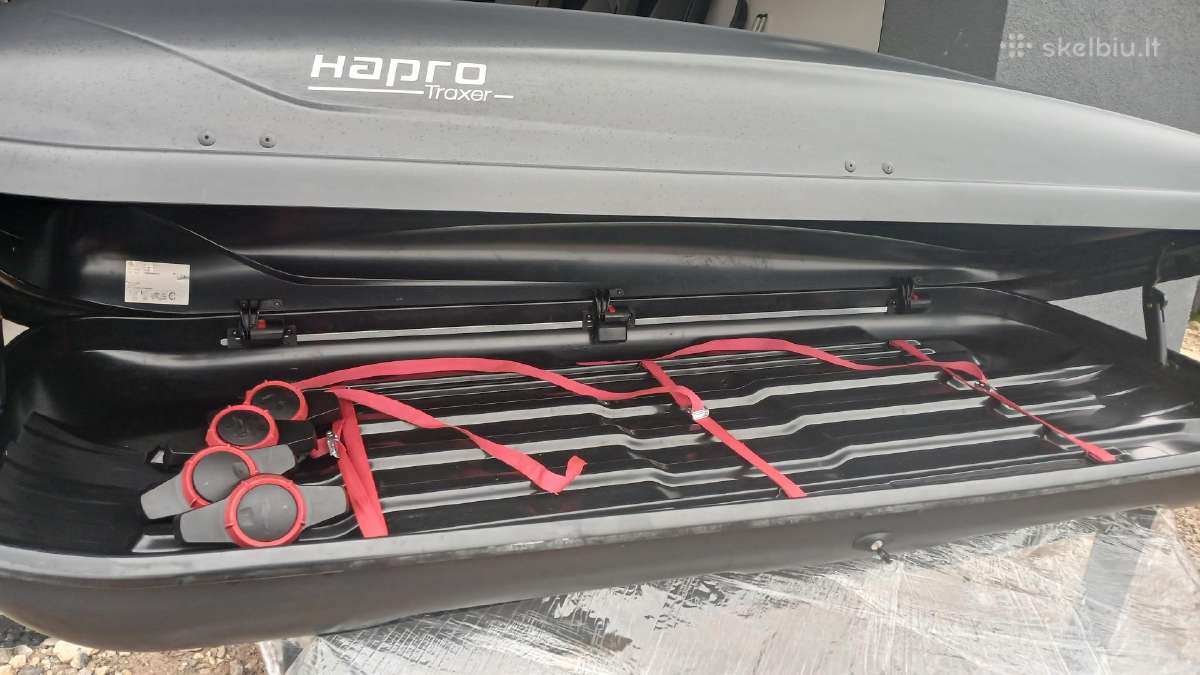 Hapro Traxer 8.6 stogo bagažinės - nuotraukos Nr. 13