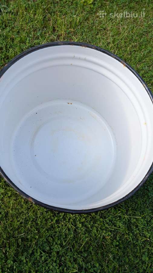 Emaliuotas puodas 30l - nuotraukos Nr. 3