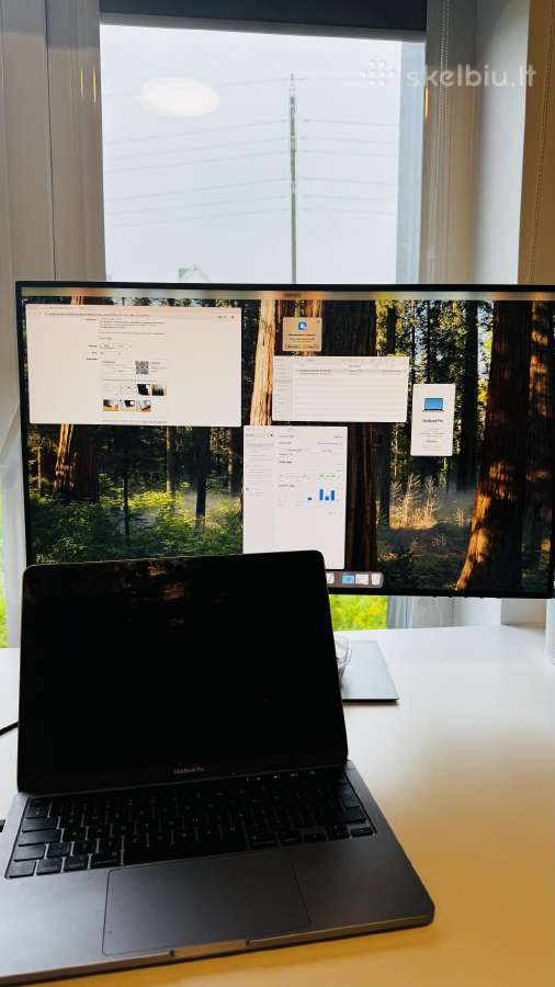 MacBook Pro M1 16gb RAM, 500gb - su ekrano defektu - nuotraukos Nr. 2