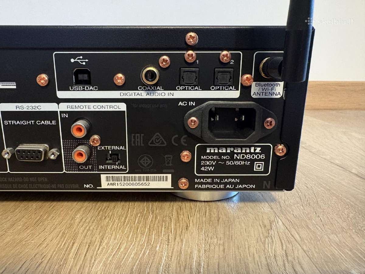 Marantz Nd8006 tinklinis CD grotuvas su Dac - nuotraukos Nr. 3