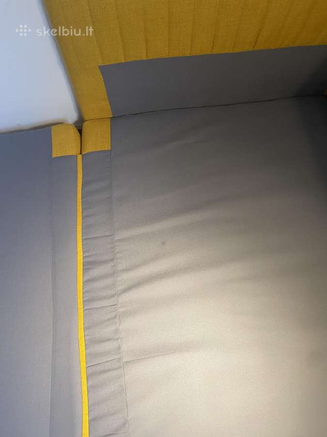 Ikea Fridhult geltona sofa-lova - nuotraukos Nr. 5