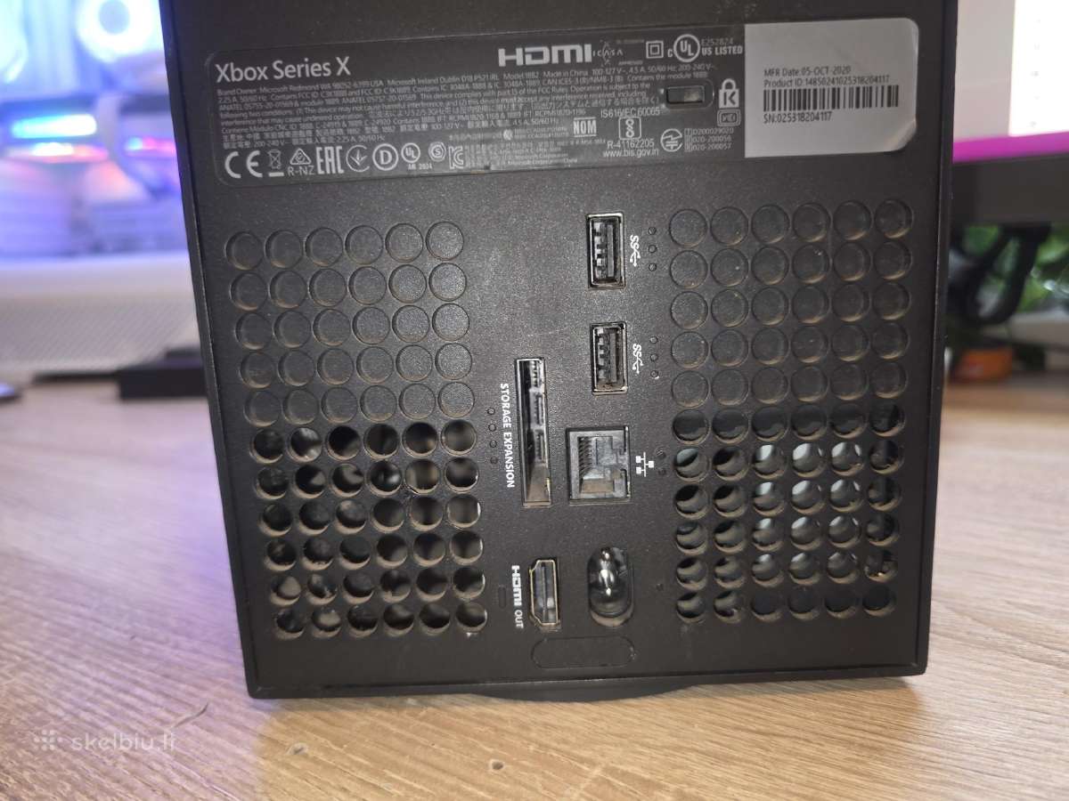 Xbox series X 1tb + Elite 2 pult. + Gta V. Keičiu - nuotraukos Nr. 4