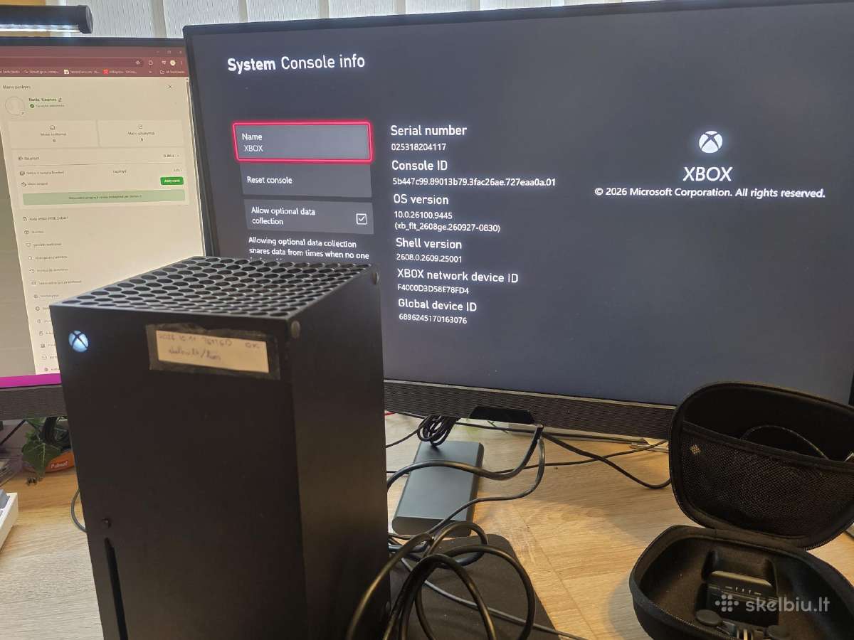 Xbox series X 1tb + Elite 2 pult. + Gta V. Keičiu - nuotraukos Nr. 8