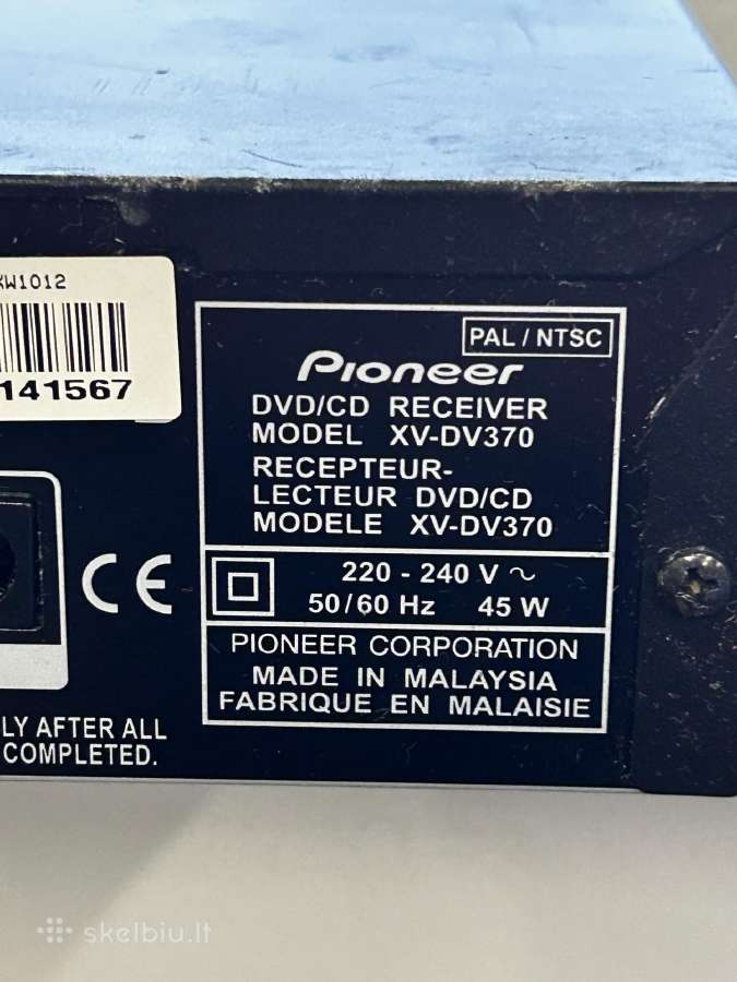 Pioneer Dcs-370 - nuotraukos Nr. 3