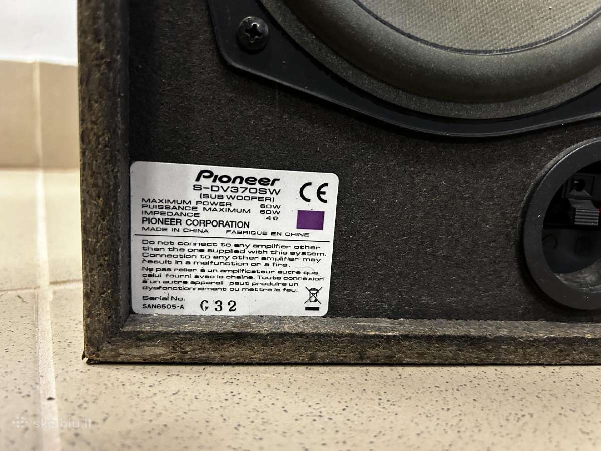 Pioneer Dcs-370 - nuotraukos Nr. 6