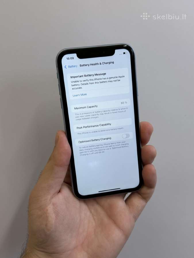 iPhone Xr 128 GB - nuotraukos Nr. 5