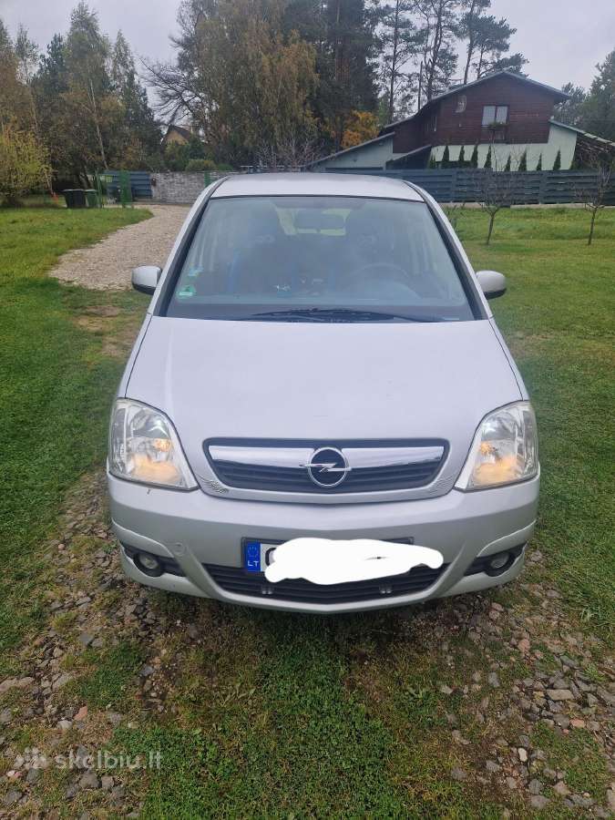 Parduodu opel meriva 2007m. 1.4 66kw. Benz-dujos - nuotraukos Nr. 3