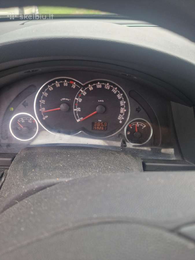 Parduodu opel meriva 2007m. 1.4 66kw. Benz-dujos - nuotraukos Nr. 5