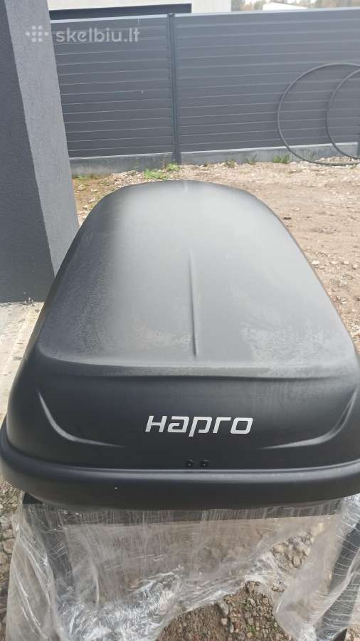 Hapro Traxer 6.6 antracitos spalvos stogo bagažinė - nuotraukos Nr. 2