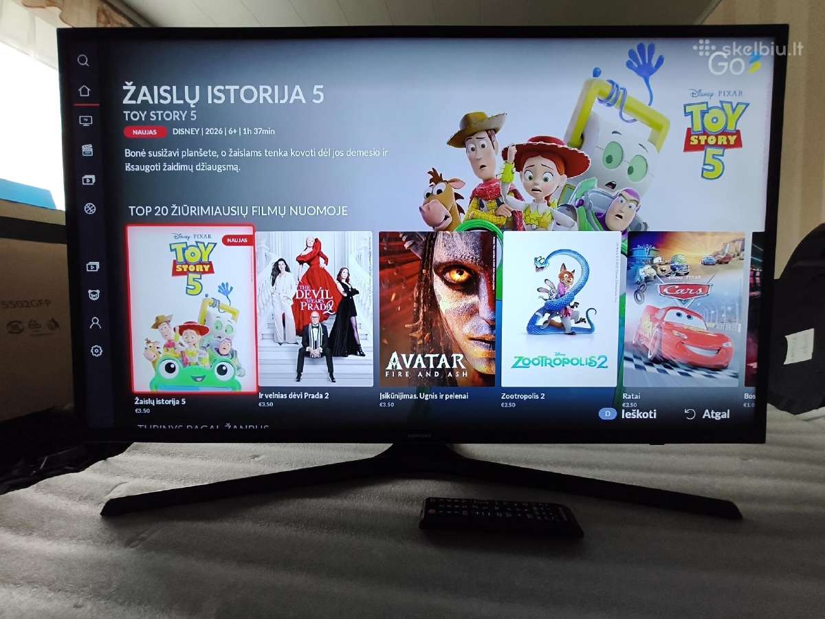 Samsung 40" 102cm, Smart, Wi-fi - nuotraukos Nr. 9