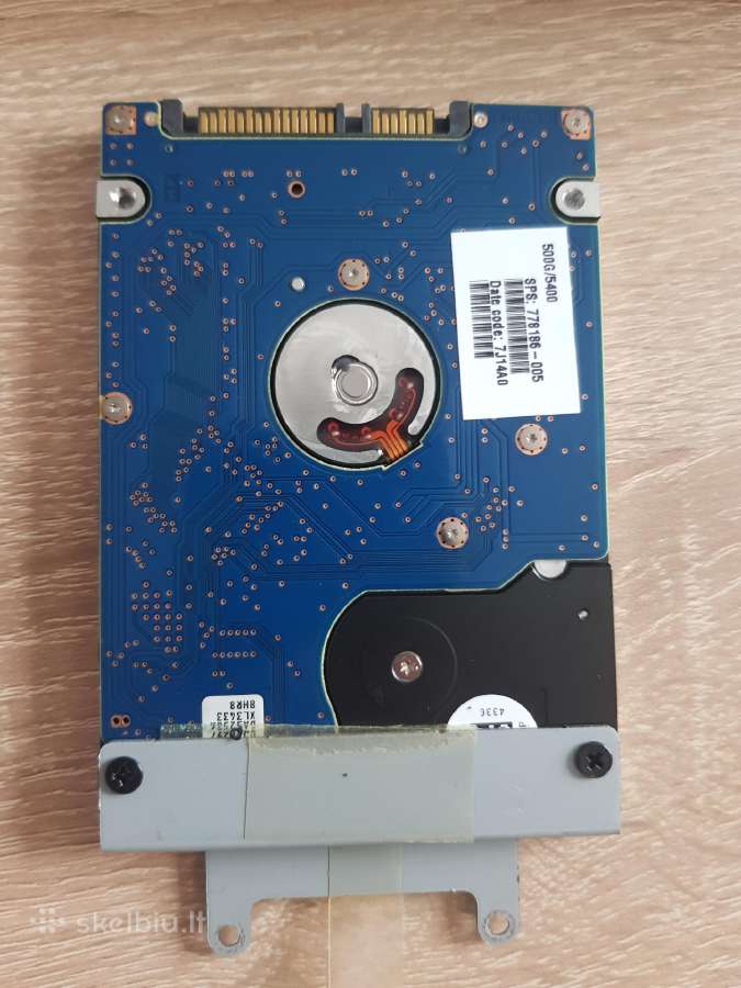 Laptopo HDD 500gb Hgst Z5k500-500 iš Hp 15-r102no - nuotraukos Nr. 2