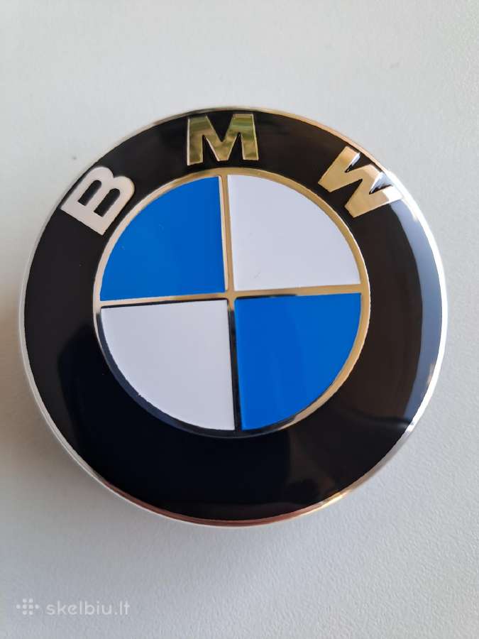 Bmw ratų dangteliai 56mm, 4 Vnt. - nuotraukos Nr. 4