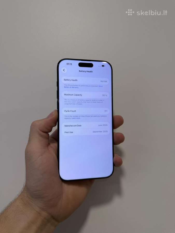 iPhone 16 Pro max 256 - nuotraukos Nr. 2