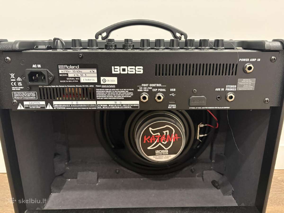 Boss katana 50 mk3 - nuotraukos Nr. 2