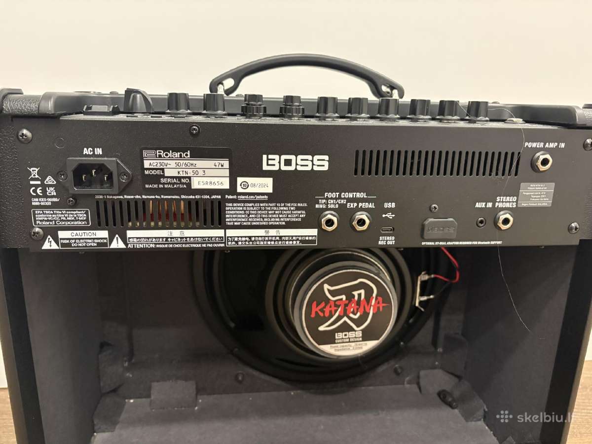 Boss katana 50 mk3 - nuotraukos Nr. 5