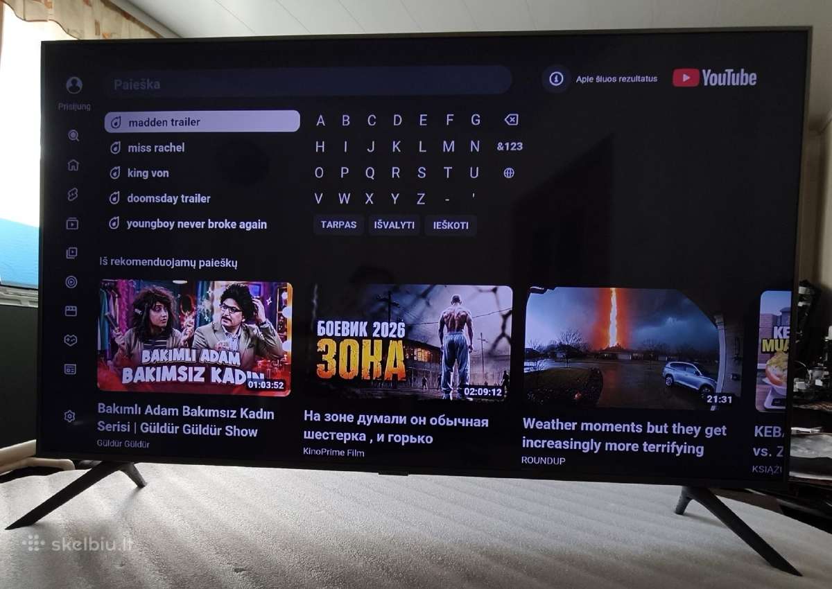 Samsung 43" 109cm Smart 4k Uhd - nuotraukos Nr. 12