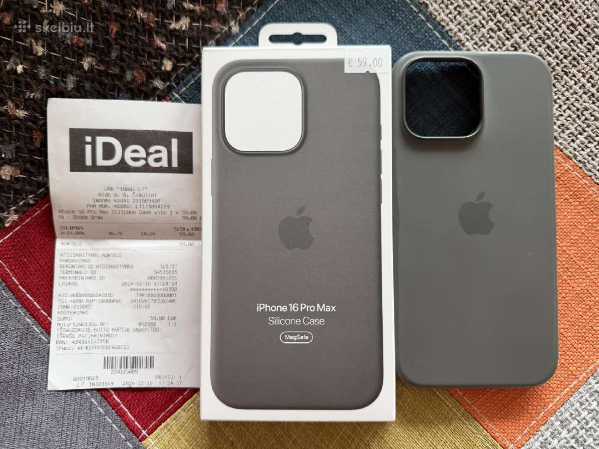 Phone 16 Pro Max,256gb.,garantija,idealus,titanium - nuotraukos Nr. 14