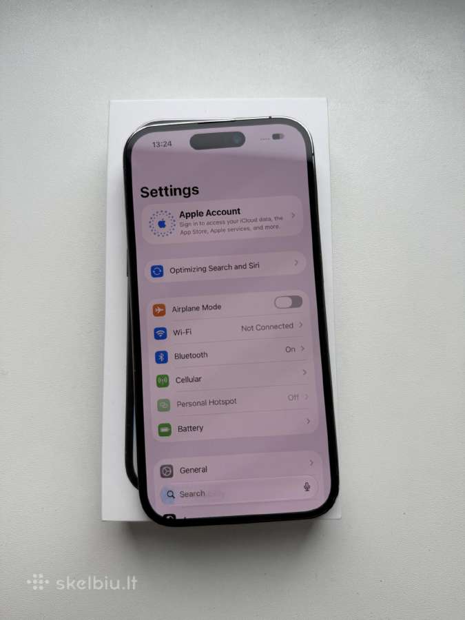 iPhone 14 Pro 128gb Purple - nuotraukos Nr. 4