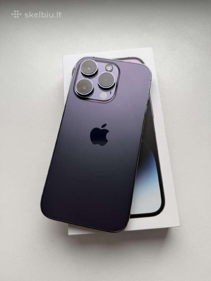 iPhone 14 Pro 128gb Purple - nuotraukos Nr. 6