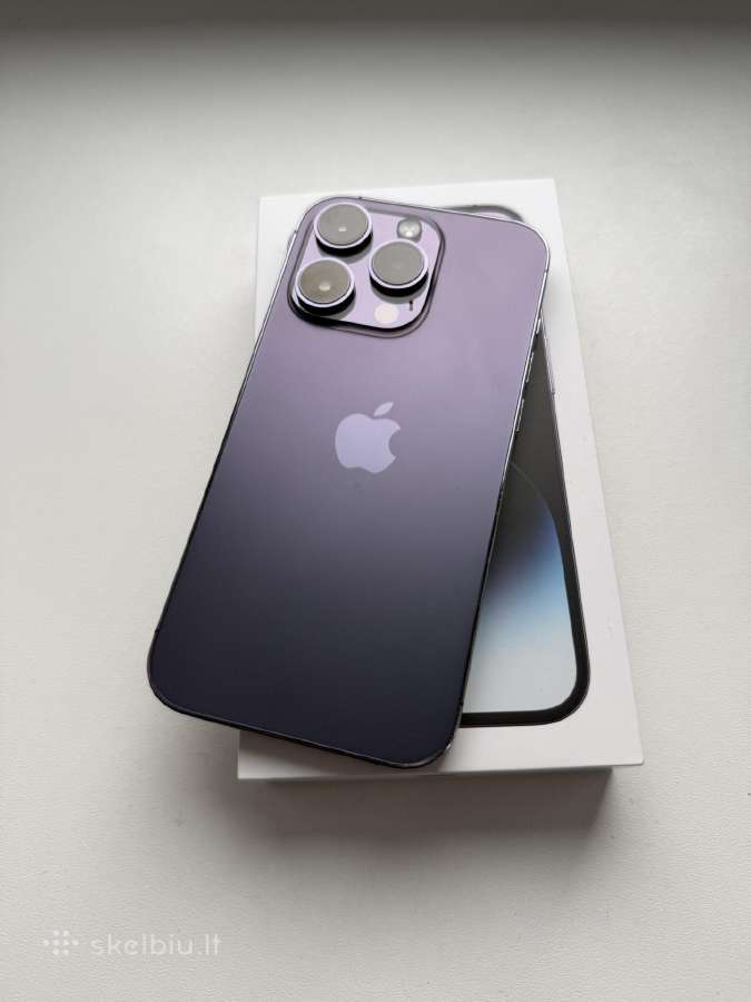 iPhone 14 Pro 128gb Purple - nuotraukos Nr. 7