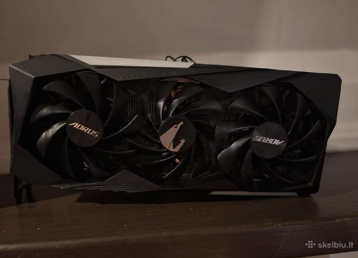 Gigabyte Rtx 3070 Aorus Master 8gb Gaming korta - nuotraukos Nr. 3