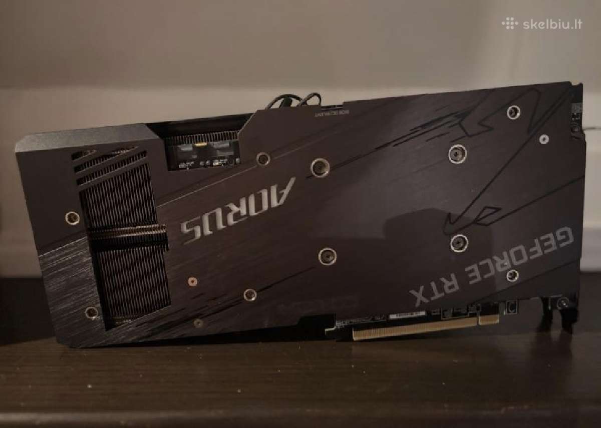 Gigabyte Rtx 3070 Aorus Master 8gb Gaming korta - nuotraukos Nr. 4