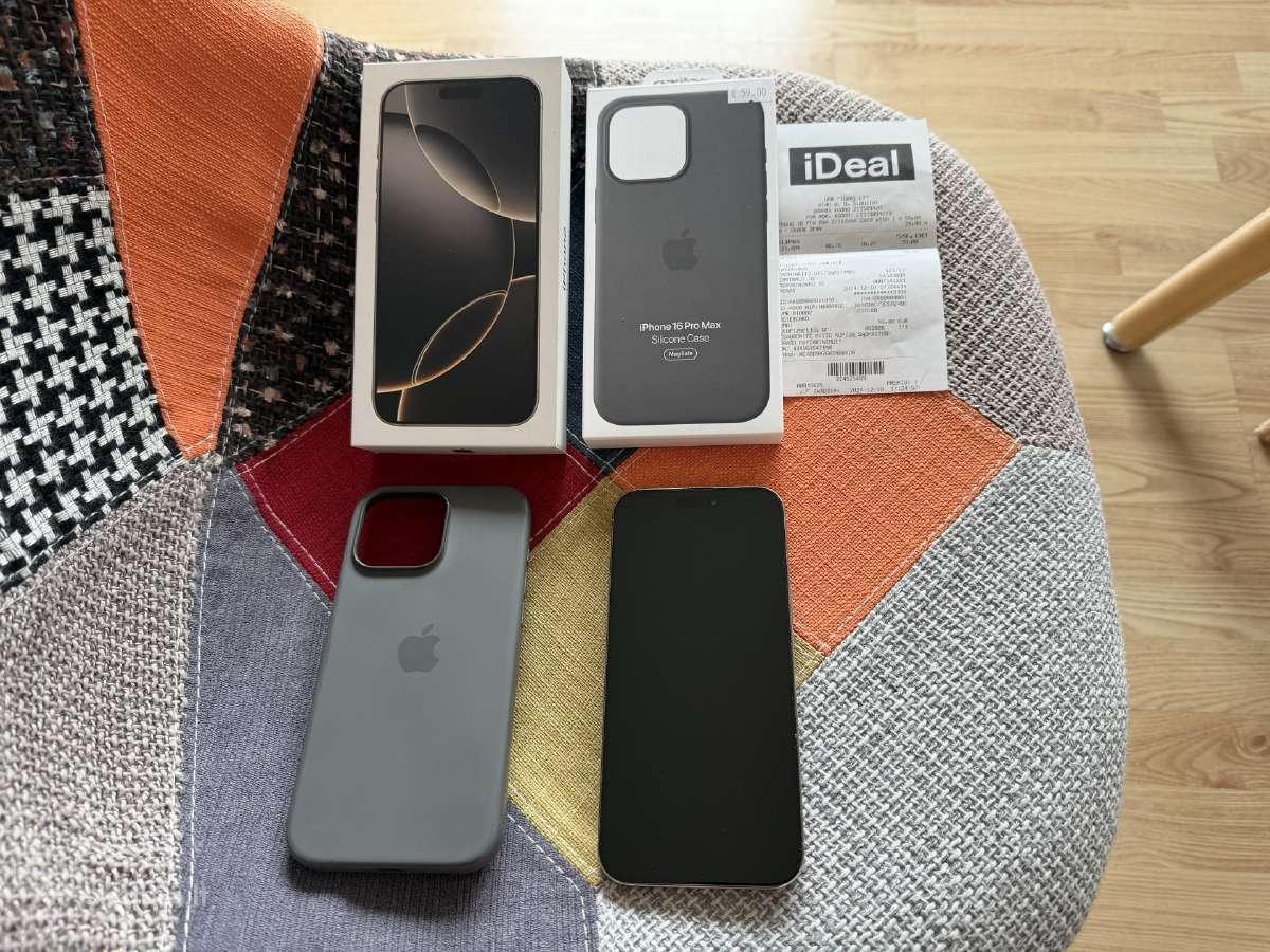 Phone 16 Pro Max,256gb.,garantija,idealus,titanium - nuotraukos Nr. 2