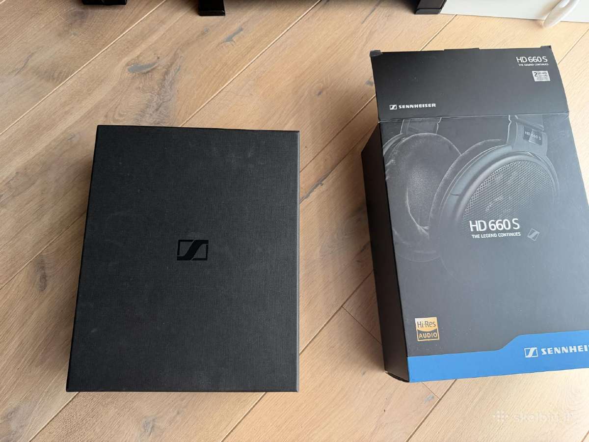 Sennheiser Hd660s ausinės - nuotraukos Nr. 2