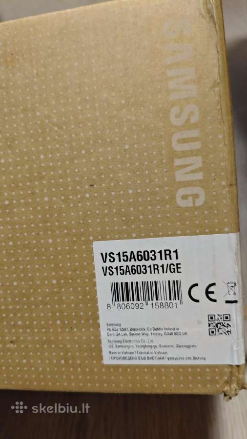 Naujas Samsung Jet 60 - Vs15a6031r1 - nuotraukos Nr. 3
