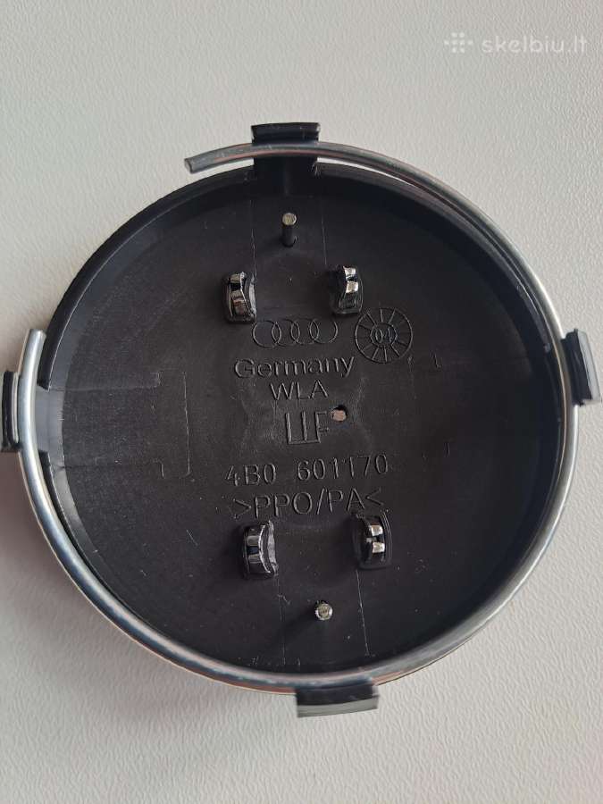 Audi ratų dangteliai 60mm, 4 Vnt. - nuotraukos Nr. 2