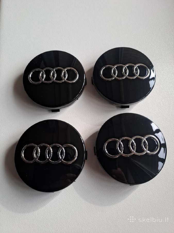 Audi ratų dangteliai 60mm, 4 Vnt. - nuotraukos Nr. 5