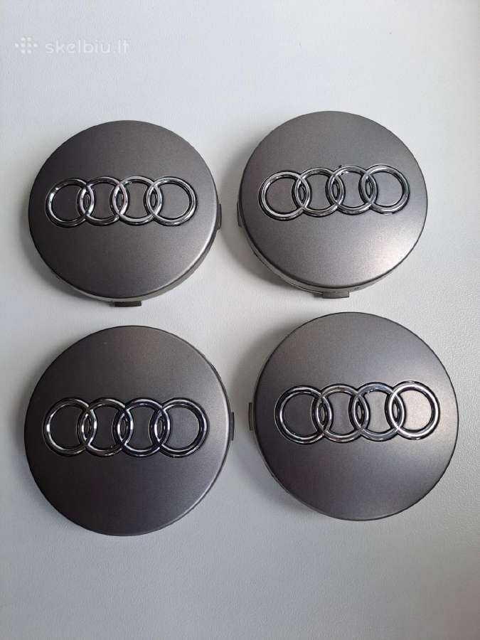 Audi ratų dangteliai 60mm, 4 Vnt. - nuotraukos Nr. 6