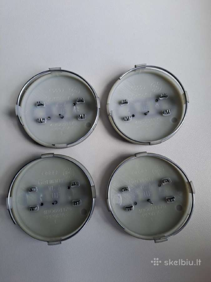 Audi ratų dangteliai 60mm, 4 Vnt. - nuotraukos Nr. 7
