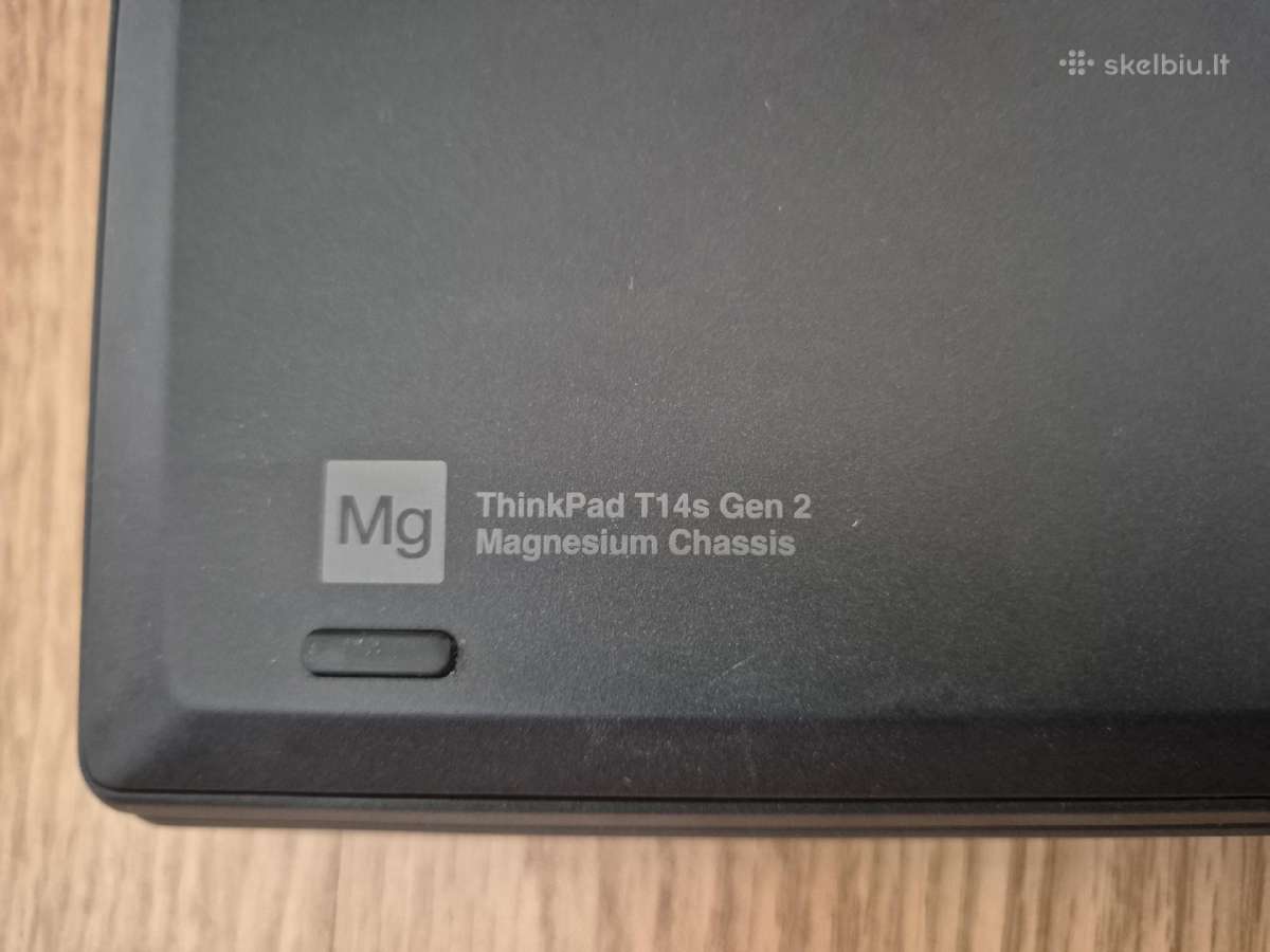 Lenovo Thinkpad T14s Gen2 i5 16gb RAM 256gb SSD - nuotraukos Nr. 5