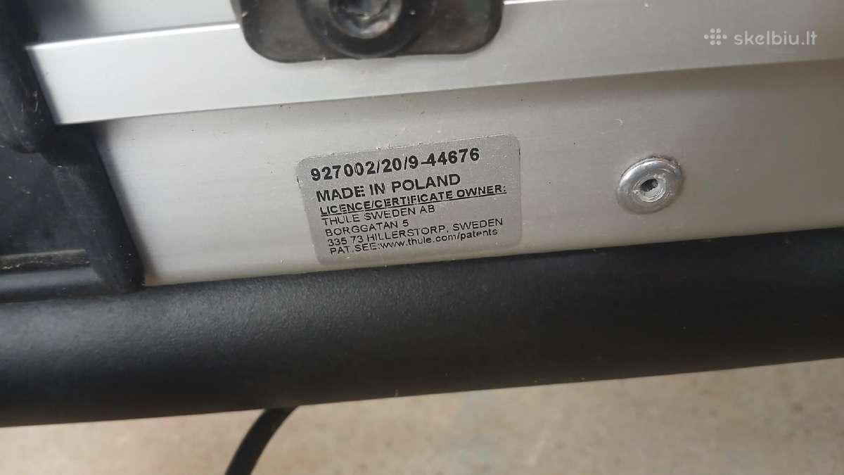 Thule Velocompact 927 3+1 dviračių laikiklis - nuotraukos Nr. 8