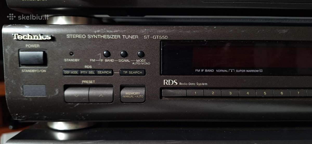 Technics Hi-fi Tower - nuotraukos Nr. 5