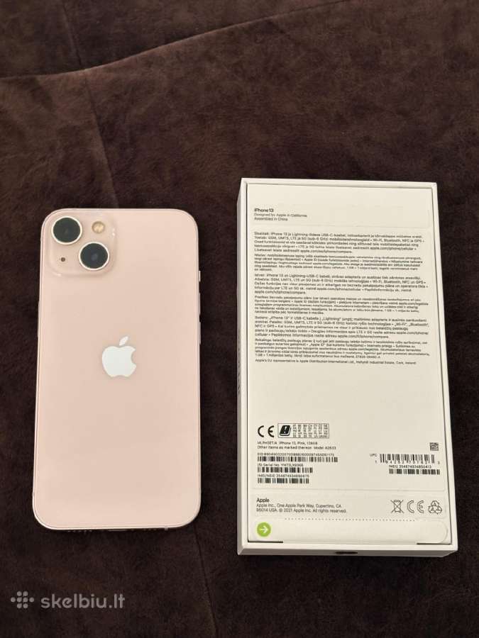 iPhone 13 (idealios būklės) - nuotraukos Nr. 3