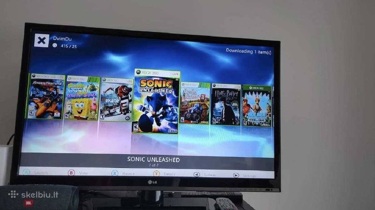 Xbox360 konsolė - nuotraukos Nr. 4