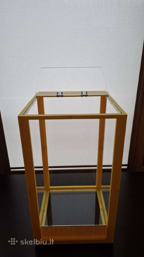 Terariumas 25x25x45cm (geltonas) - nuotraukos Nr. 3