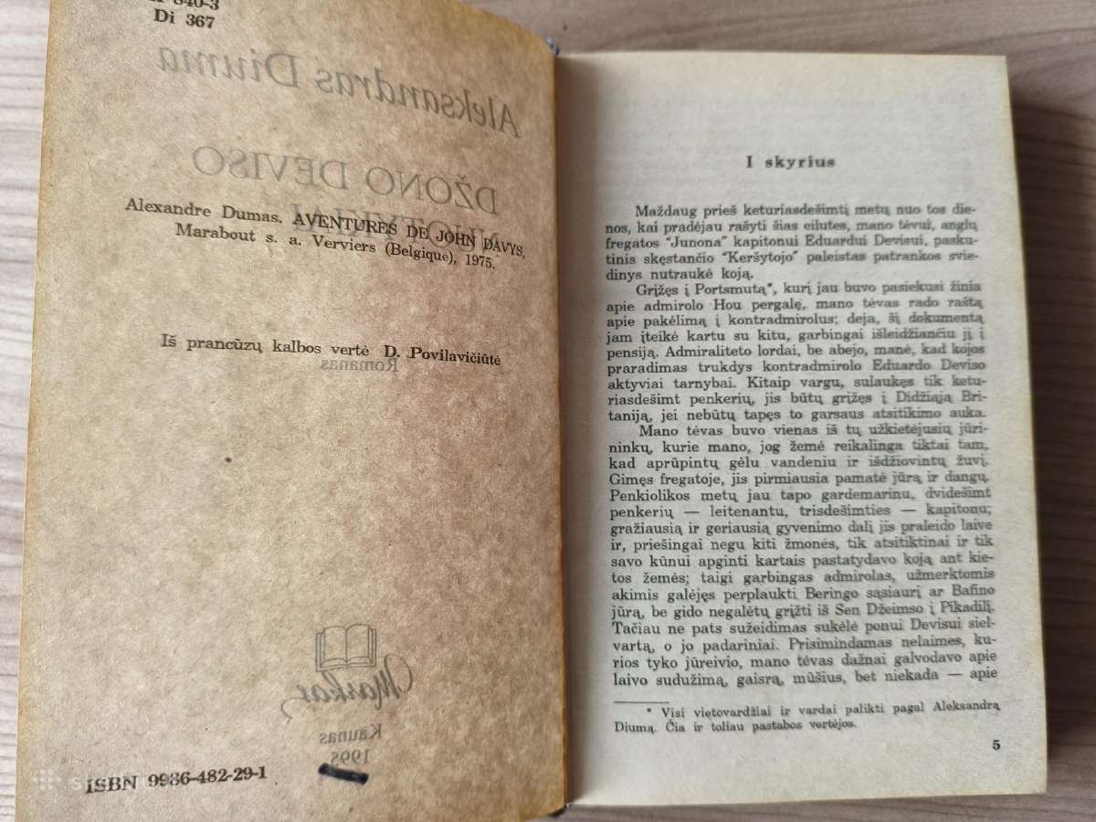 Aleksandras Diuma "Džono Deviso nuotykiai" - nuotraukos Nr. 6