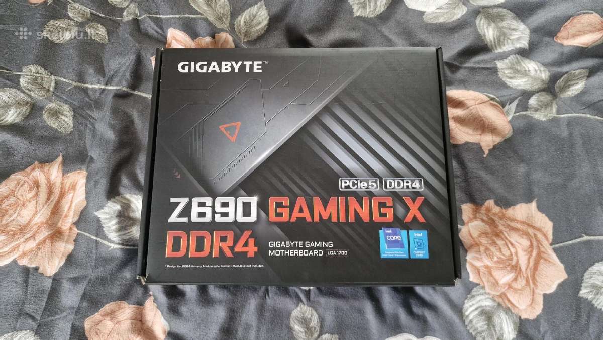 I5-13600k + Gigabyte Z690 Gaming X + 64gb Ddr4 - nuotraukos Nr. 10