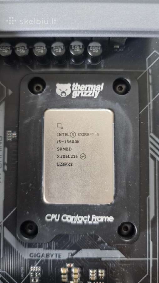I5-13600k + Gigabyte Z690 Gaming X + 64gb Ddr4 - nuotraukos Nr. 2