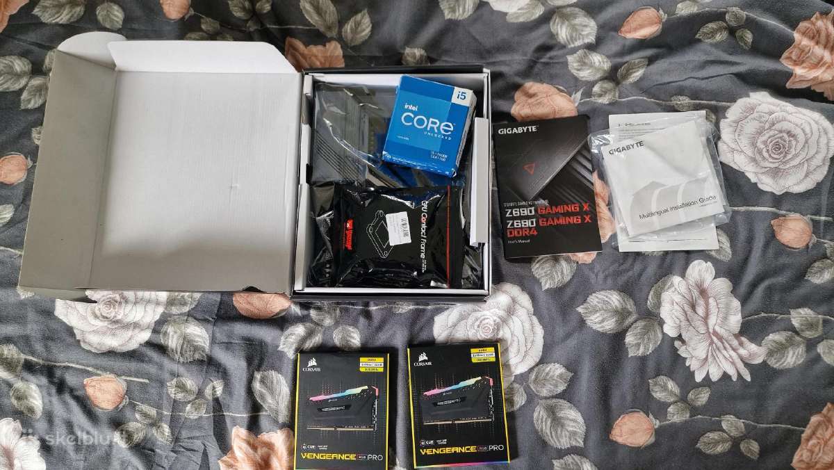 I5-13600k + Gigabyte Z690 Gaming X + 64gb Ddr4 - nuotraukos Nr. 9
