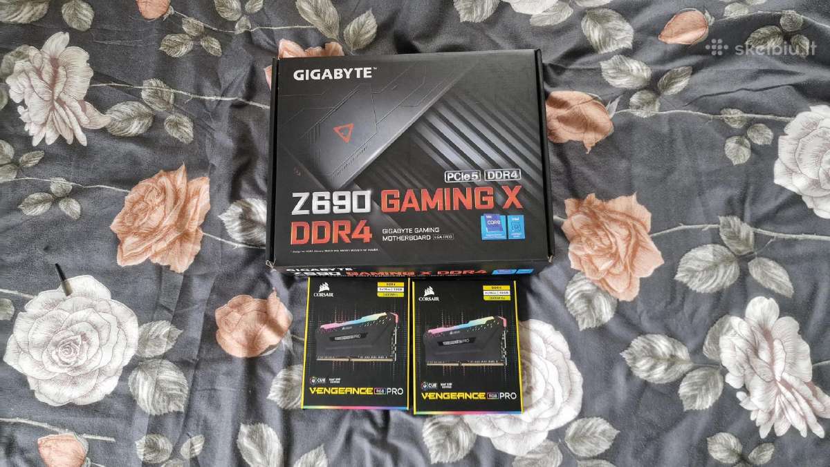 I5-13600k + Gigabyte Z690 Gaming X + 64gb Ddr4 - nuotraukos Nr. 11
