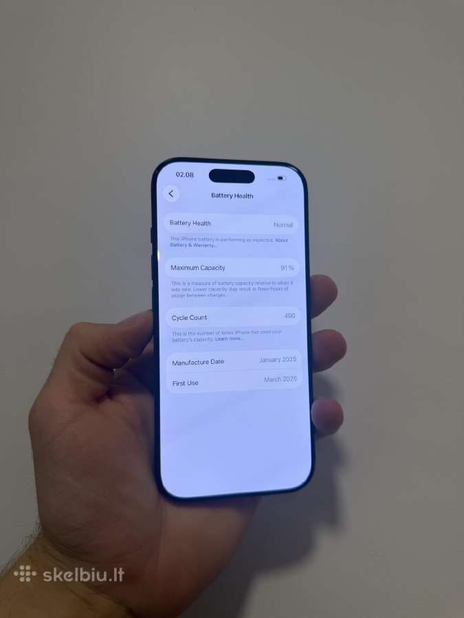 iPhone 16 Pro 256 - nuotraukos Nr. 3