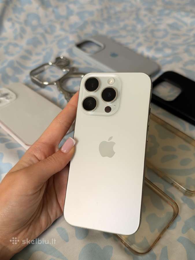 Parduodamas iPhone 15 pro256gb - nuotraukos Nr. 3