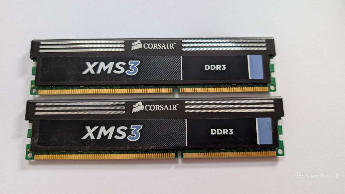 Corsair Xms3 16gb (4x 4gb) Ddr3 RAM Kit 1600mhz C9 - nuotraukos Nr. 3