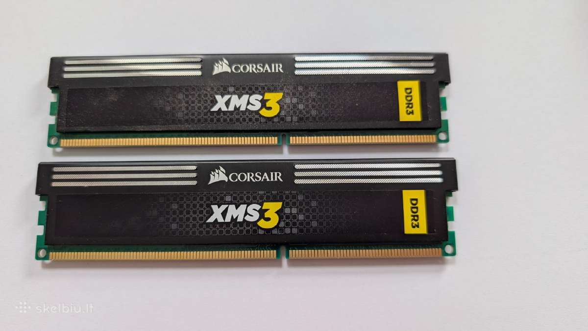 Corsair Xms3 16gb (4x 4gb) Ddr3 RAM Kit 1600mhz C9 - nuotraukos Nr. 5