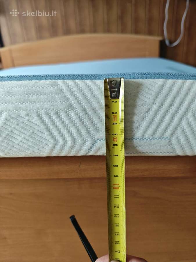 Dormeo antčiužinis 7cm. 160*200cm. Mažai naudotas - nuotraukos Nr. 4